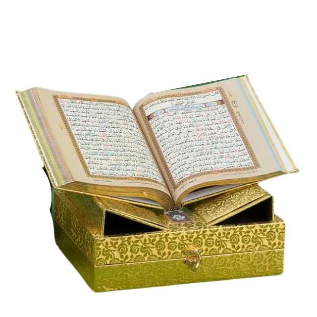 Best Quality Paper Material Holy Quran Arabic Language Easy Read & Learn Holy Quran Book for Prayers Available in Bulk Quantity