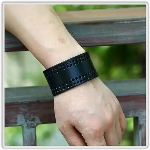 New Leather Hand and Wrist Protector Leather Wrist Protector Handcuffs  Leather wrist guard    By Power Hint