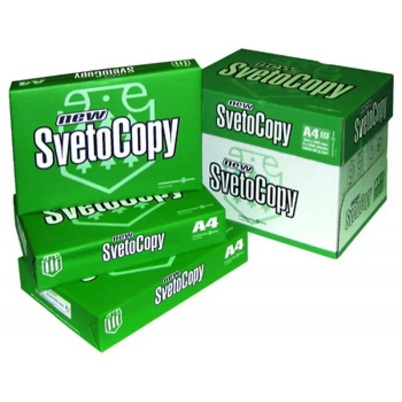 100% целлюлоза 80 GSM SVETOCOPY A4 копировальная бумага