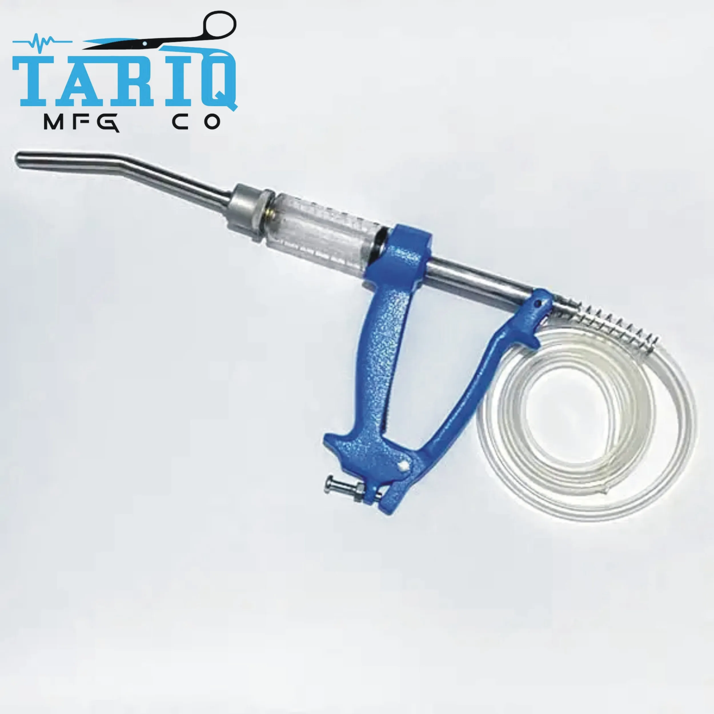 Cattle Sheep Drenching Gun with Tank Automatic Continuous Veterinary Medicine Metal Drencher Gun Veterinary Instruments