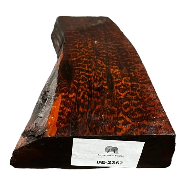 Заготовки для ножей из змеиной древесины (Piratinera guianensis)