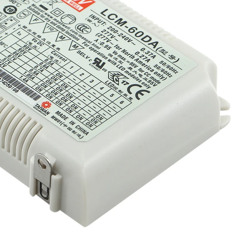 Mean Well Lcm-60DA2 Triac Dimmable Led Driver Led Tv Backlight Driver Board Led Driver