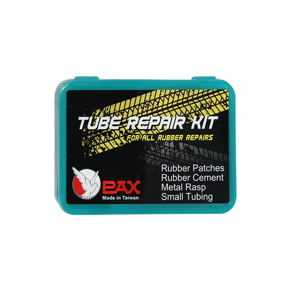 PAX Pro Grade Mountain Bike Tube Repair Patches Kit Tyre Repair Kit Set