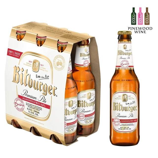 Bulk wholesale supplier of Bitburger Drive Non Alcoholic Beer 0.0% online