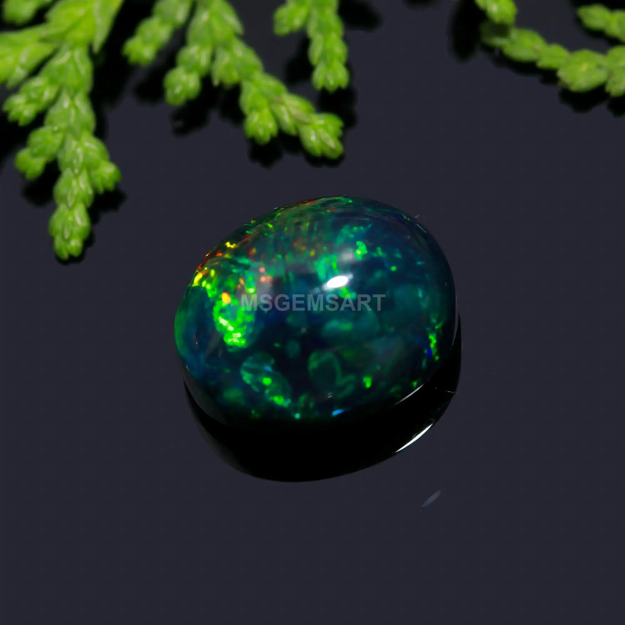 Натуральный драгоценный камень черный копченый Опал Кабошон 12x10 мм ААА + Эфиопский Овальный для изготовления ювелирных изделий