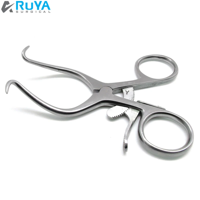 Surgical Orthopedic Plastic Surgery Instruments GELPI Perineal Self Retaining Retractors 1x1 Sharp Prongs 18 Cm CE ISO
