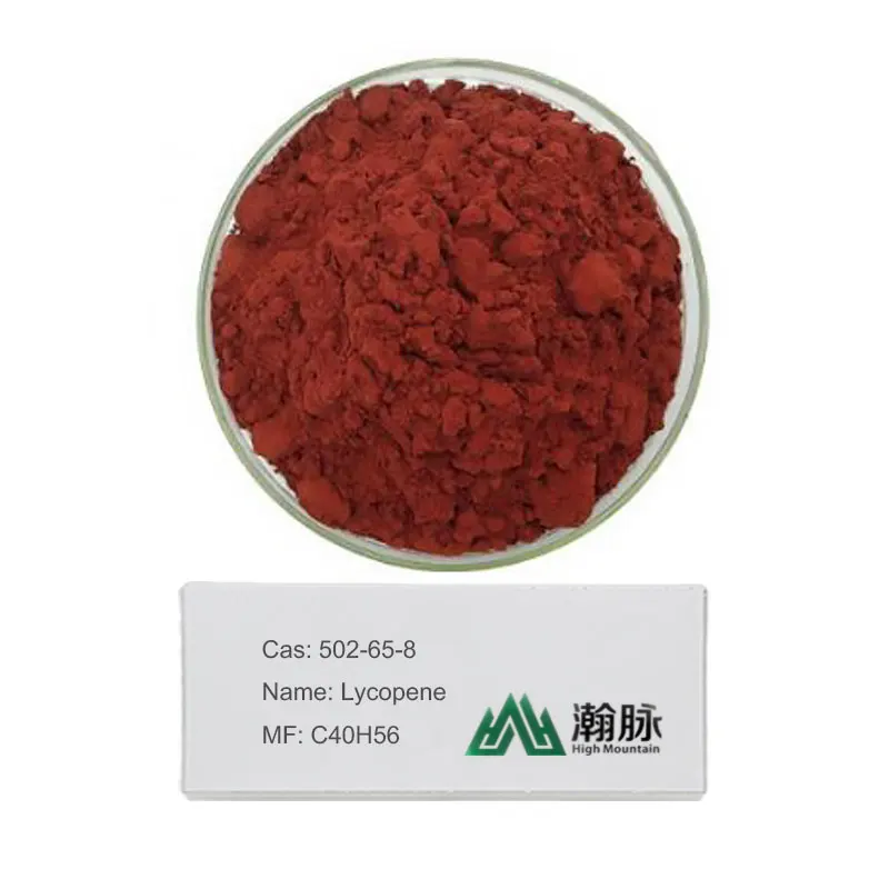 Lycopene CAS 502-65-8 C40H56 E 160d Lycopene From Tomato Food Addiction
