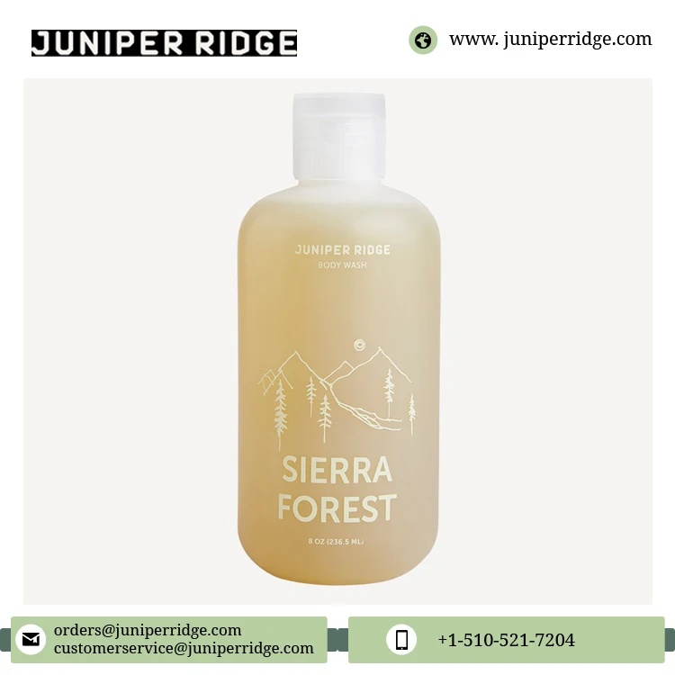 Best Daily Use Natural Woody Forest Smell Aromatherapy Wholesale Supply Sierra Forest Body Wash from USA