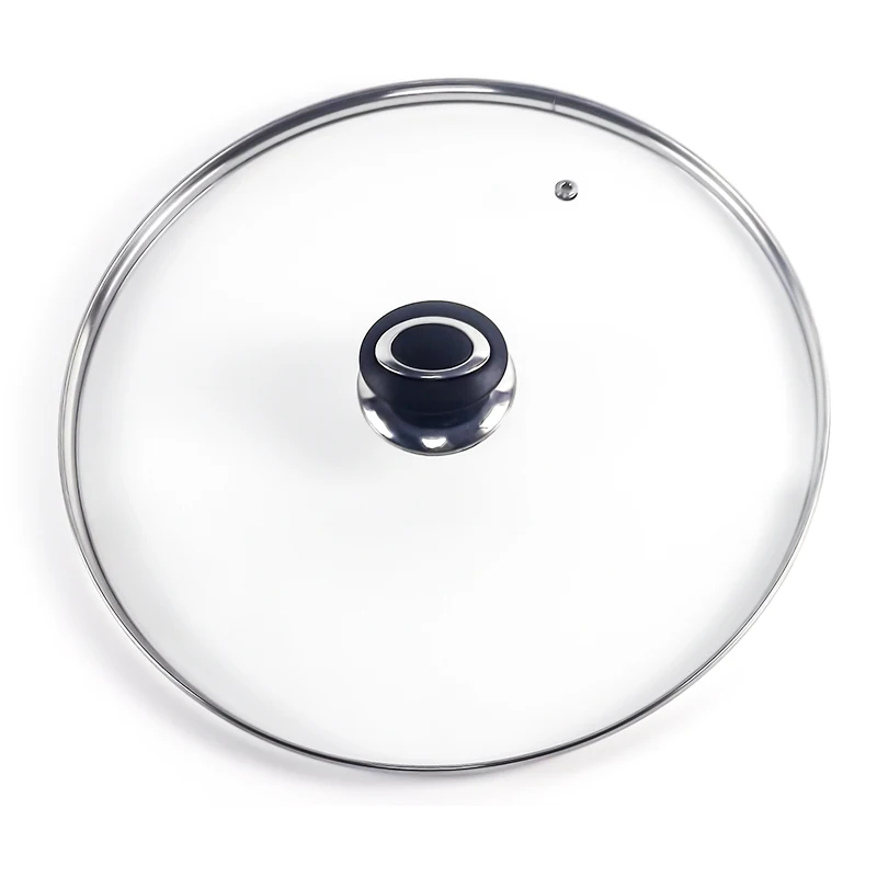 Lid for Cooking Pot High Quality G Type Tempered Glass Lid Silicon Kitchen Pot Lid Cover Cookware Parts Floating Glass