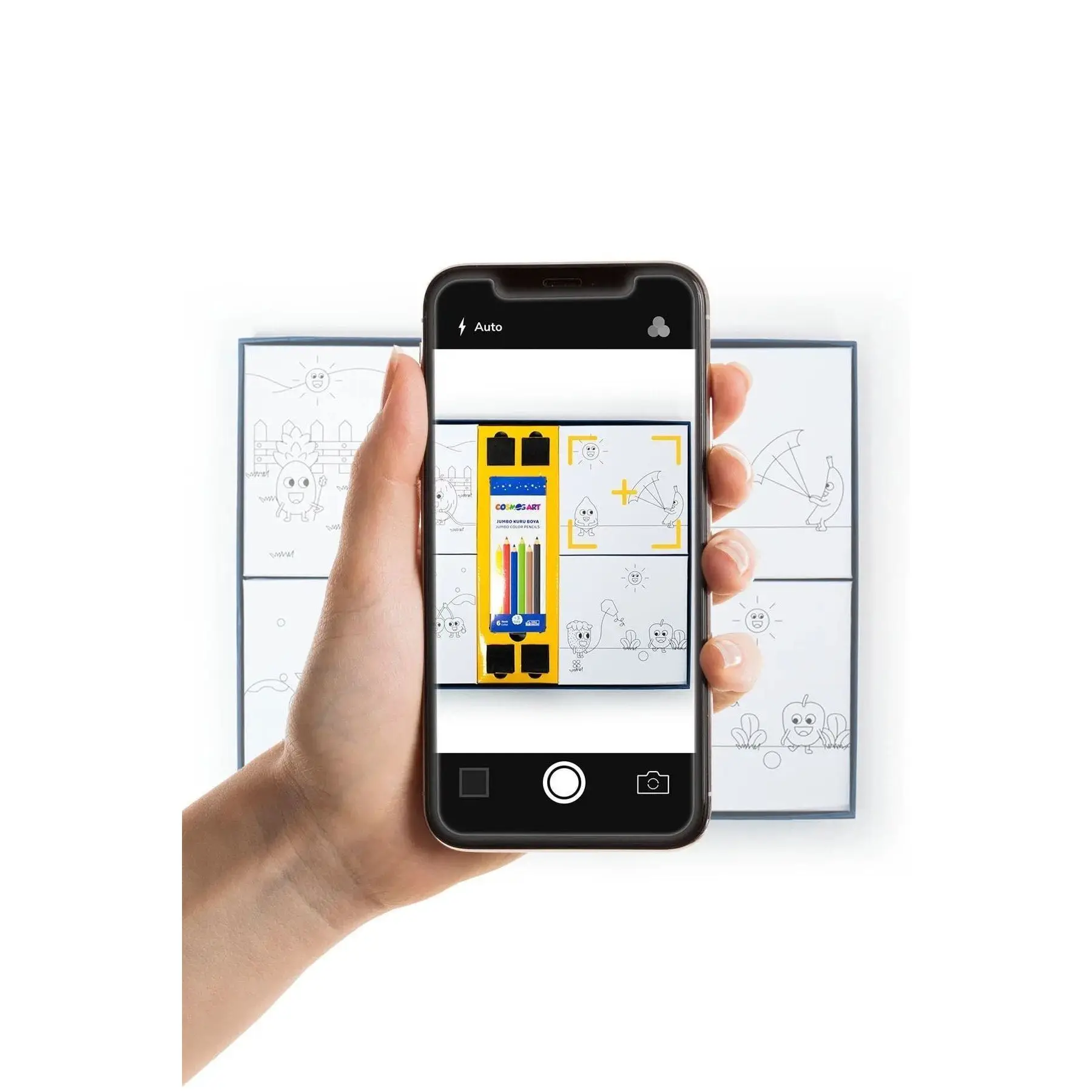 4 шт. картон 15 х15 см