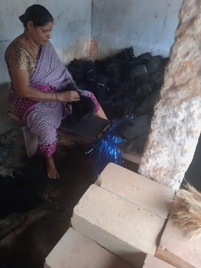 2022 hot product - Black Coir Bristle Fibre ( contact to +91-9895764873 )