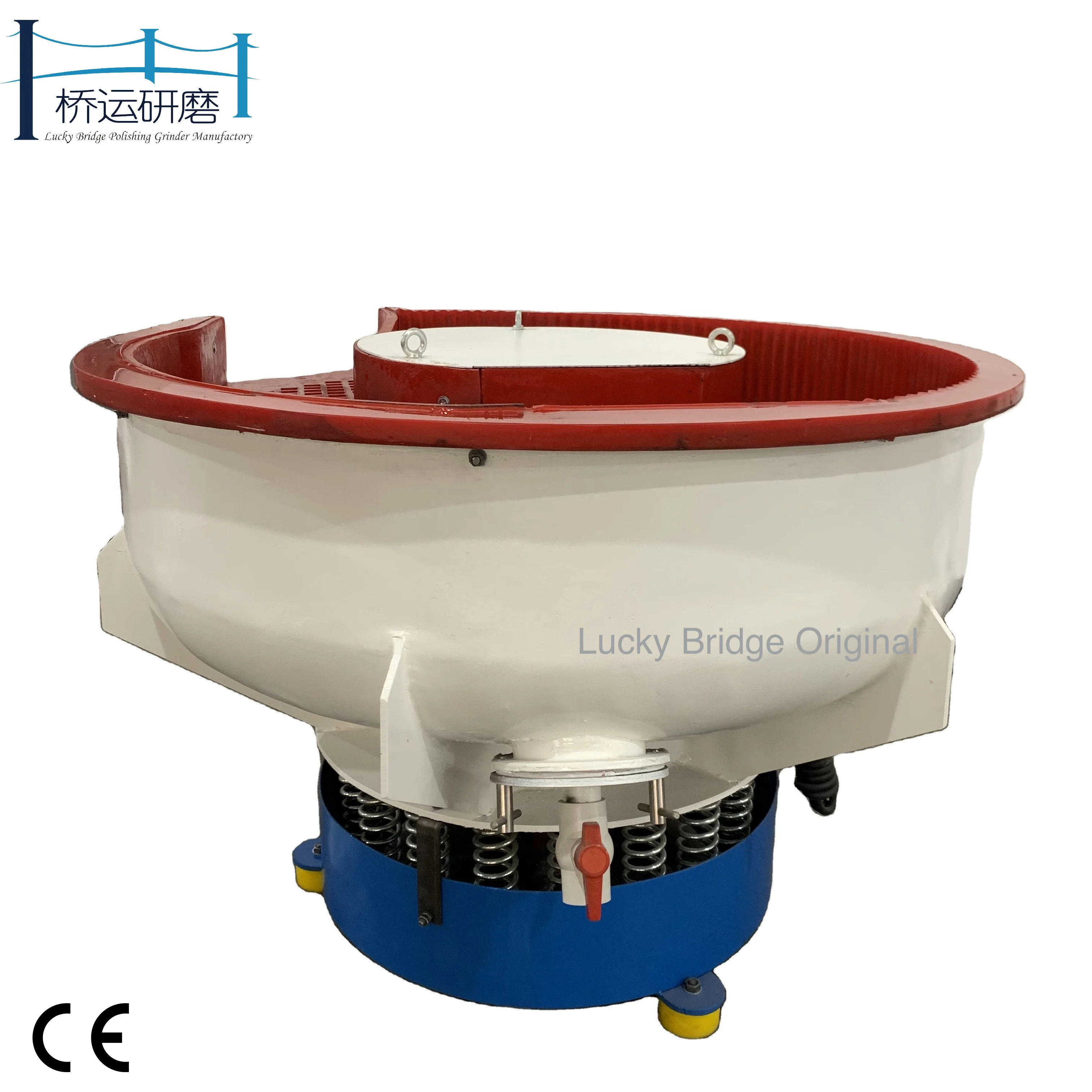 SWS400Ltrs 14.1Cuft Access is EZ Raytech Kramer Valve Covers Polishing Vibratory Deburring Finishing Tumbler