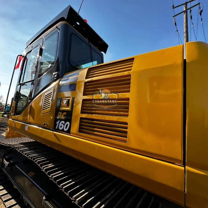 Used PC 160 excavator caterpillar 16ton used japanese brand 90%new hot selling high quality easy to operate used excavator