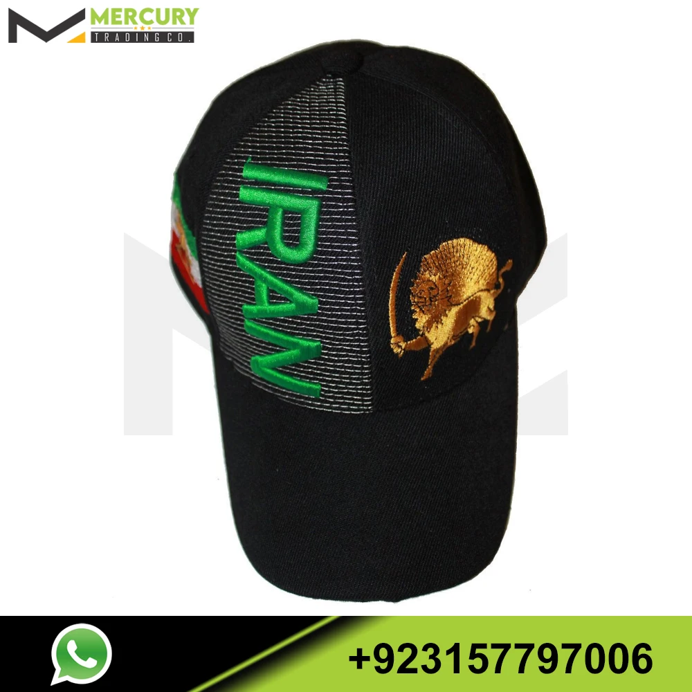 Italy Italian Italia Country Letters Flag Pink Hat Cap 3D embroidered