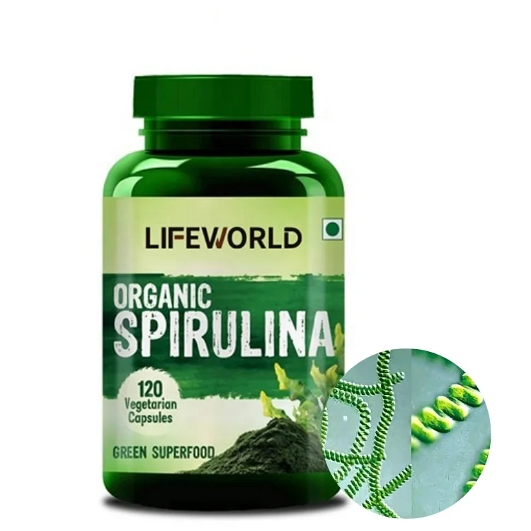 High Quality Nature Source Spirulina Tablets l 100% Organic Spirulina Tablets 2000mg Per Serving