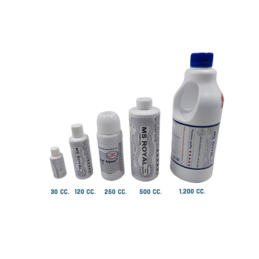 1 дюжина 500 мл. Royal Aqua + Power Очищающий продукт для аквариума