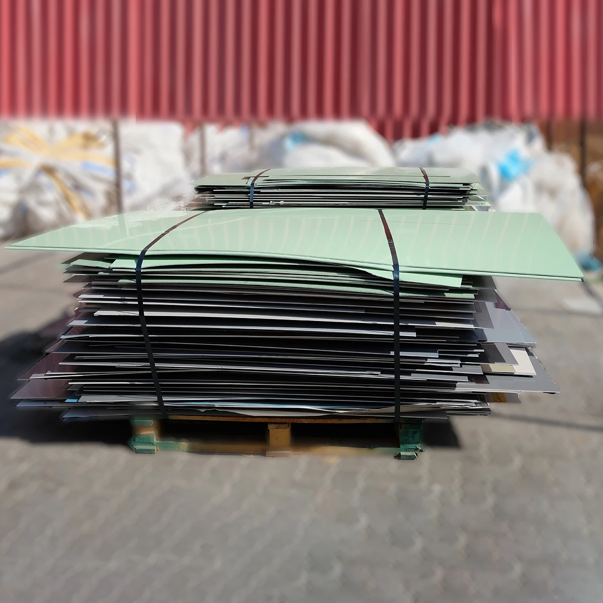 Scrap Of Aluminum Composite Panel With Euroclass B Core | Cheap Aluminium Composite Panel Parts