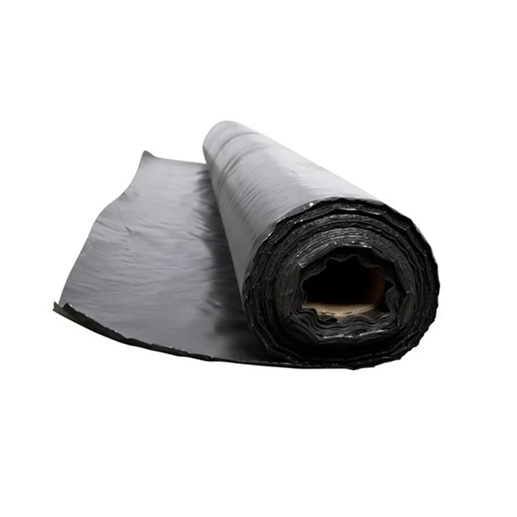 Wholesale Protective Sheet Construction Film Black Color PE and Waterproof Membrane for Building and Construction Used