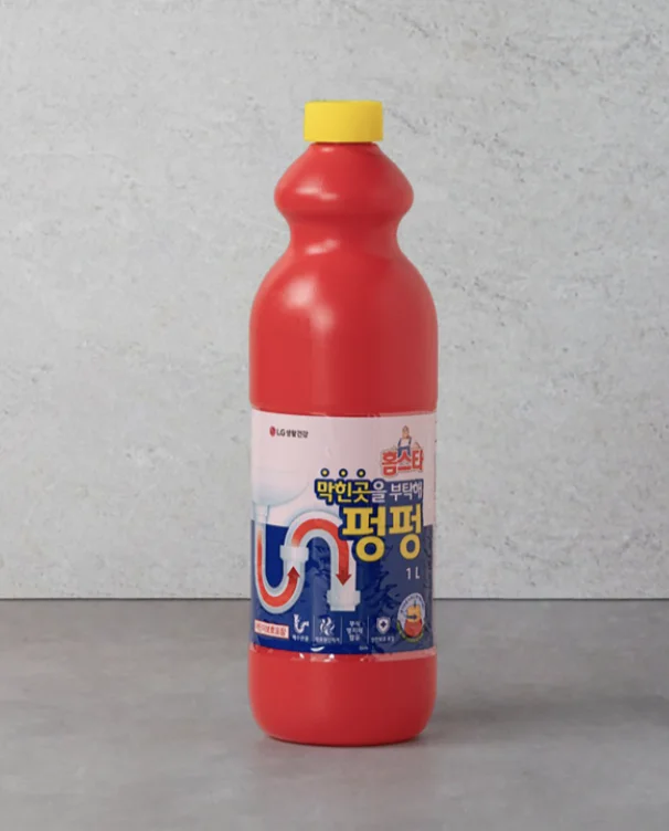 Lg Homestar blocked places drain cleaner toilet bathroom cleaner korea brand made in korea