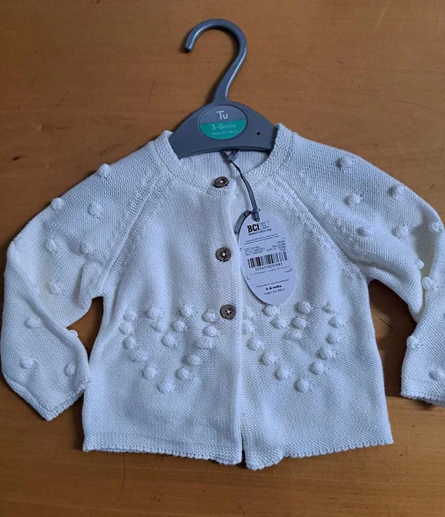 Surplus Baby Girls Cardigan Sweater Full Sweatshirt Girls Full Sleeve Drop shoulder Stocklot Wholesale Clothing