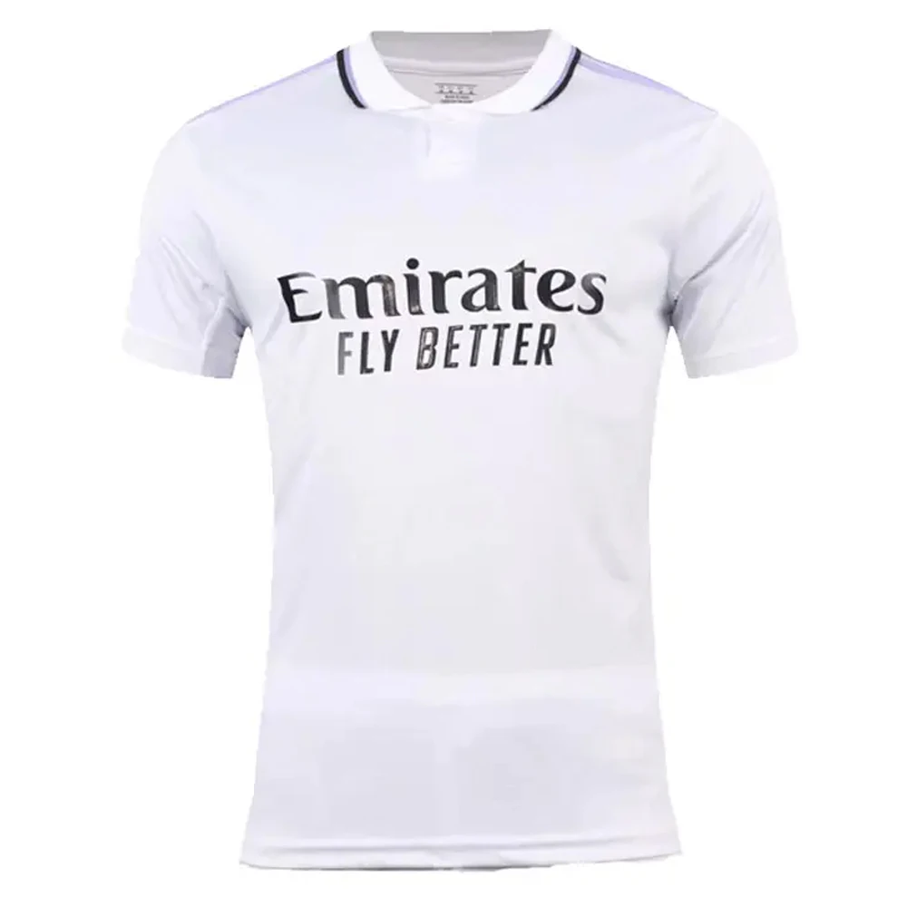 Soudia Arabia Real Fans Version Jersey 20223 Club Home Soccer Jersey Football Soccer Wear Madrids Fans Version T Shirt 100% poly