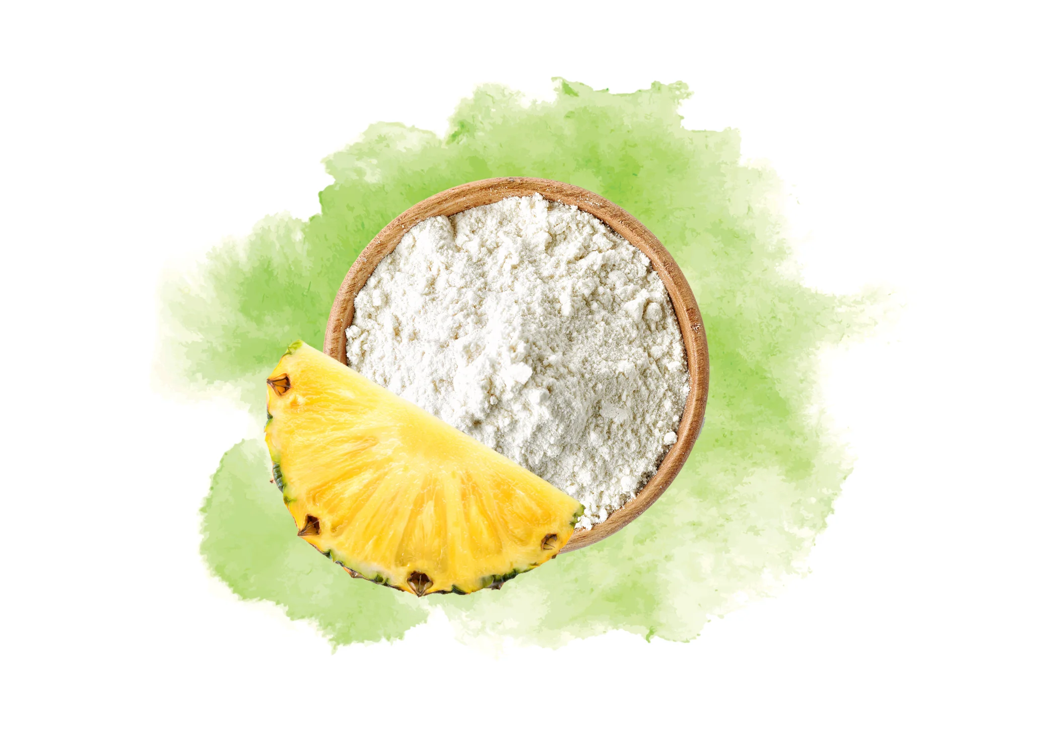 Dole High Quality Pineapple Fiber Powder Flour  Dietary Fiber Wholesale pineapple powder nonGMO