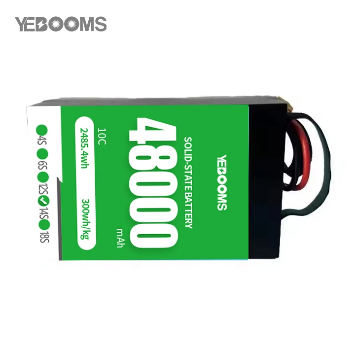 Factory Price 48,000mAh 2485.4Wh Drone Battery with High Energy Density Fast Charging and LNO Cells for Drones