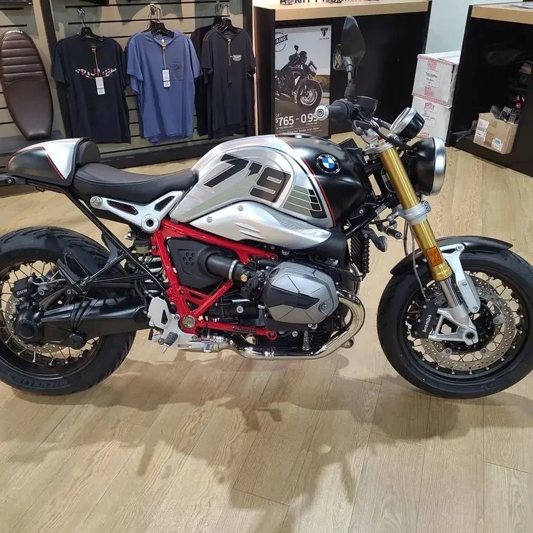 H & S 2023 Новый BMW R NINET 719 ночной черный велосипед с исключительными функциями хранения