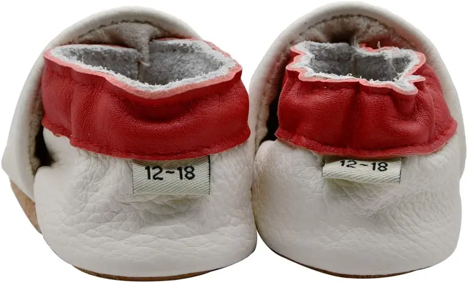 New Winter Season Genuine Leather Soft Sole Baby Shoes Leather Moccasins Boys & Girls for 0 to 2 Years Kids Sizes US EU AUS