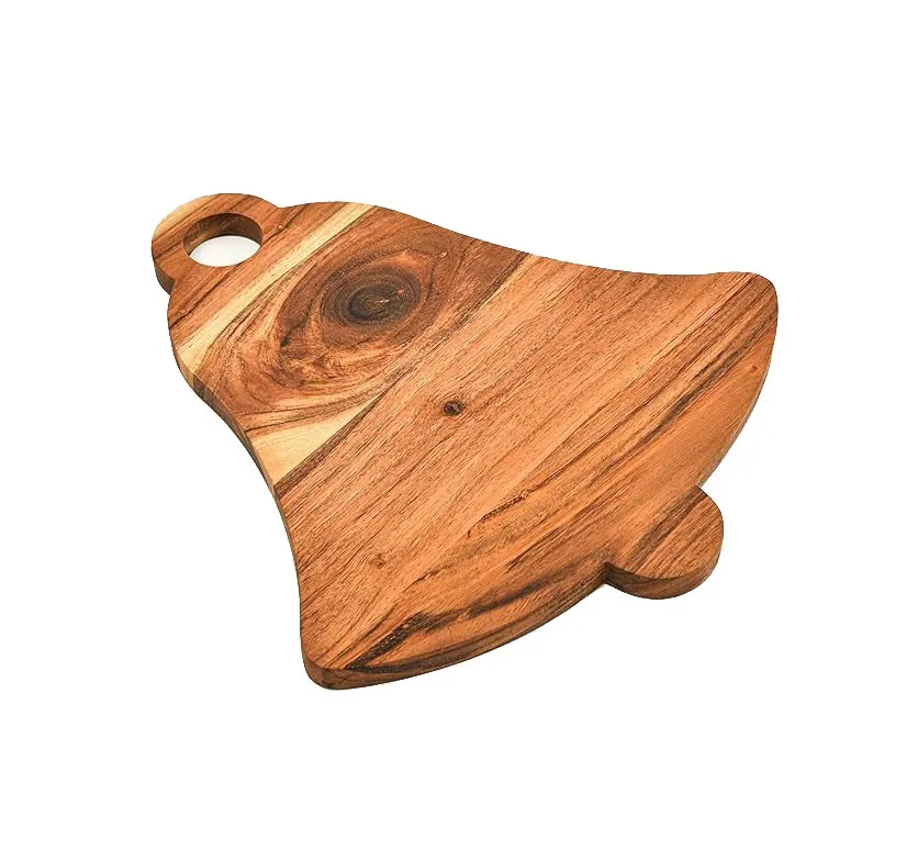 Eco-Friendly Customizable Multi-Functional Kitchen Cutting Board New Design with Natural Wooden Handle