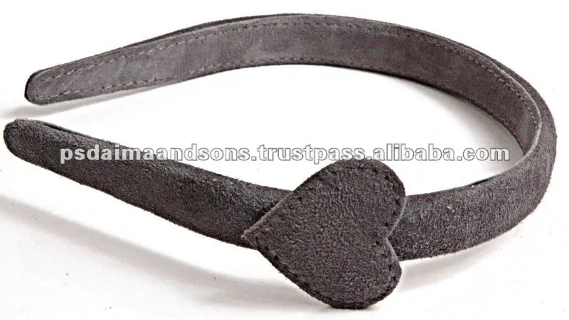 New Design Multi Colour Modern Style Fashionable Leather Headband Hair Band With Rivets For Women Girls Indoor Outdoor Use