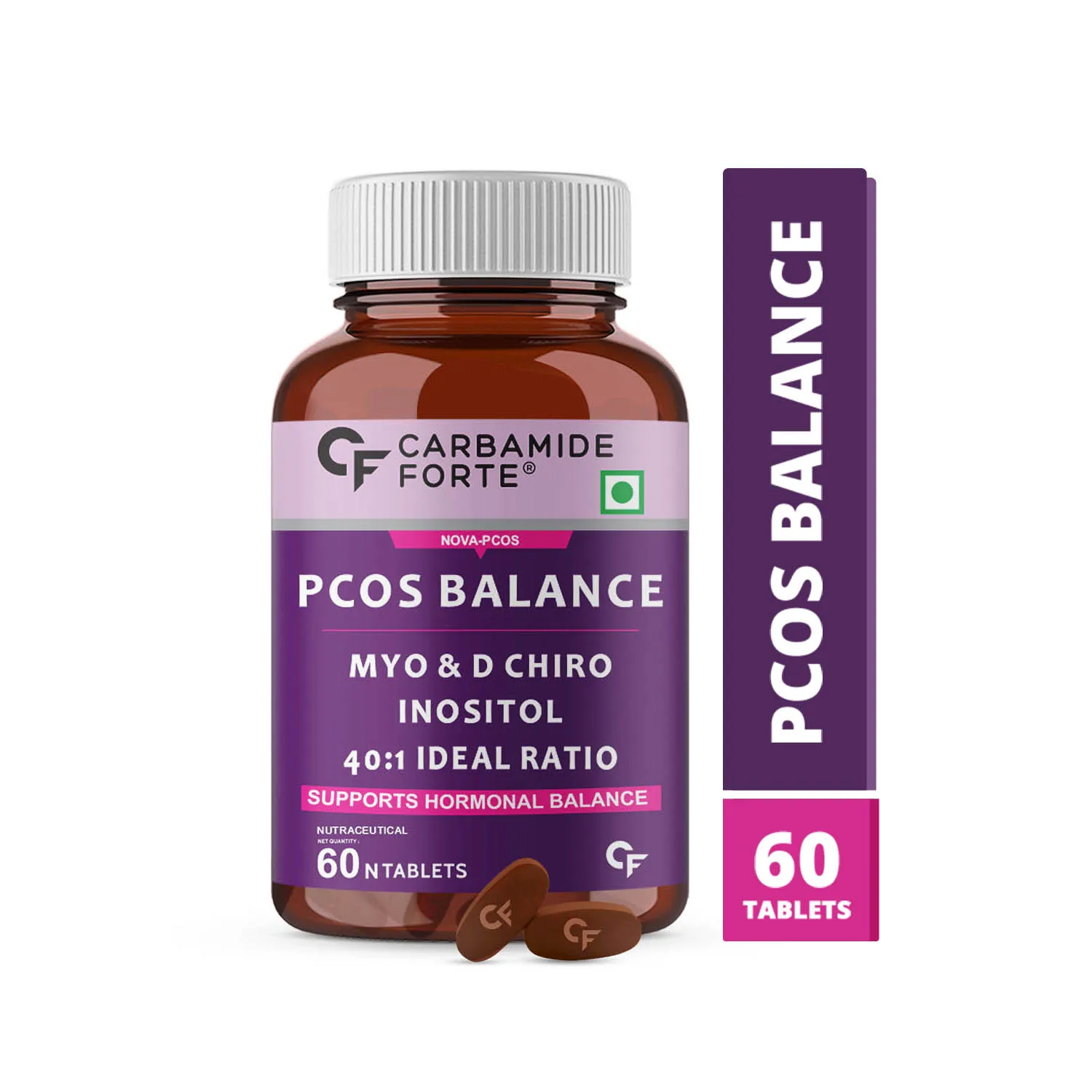 Витамины PCOS для женщин 40:1 таблетки Мио-инозита, которые поддерживают гормональный баланс для здоровья от фертильности