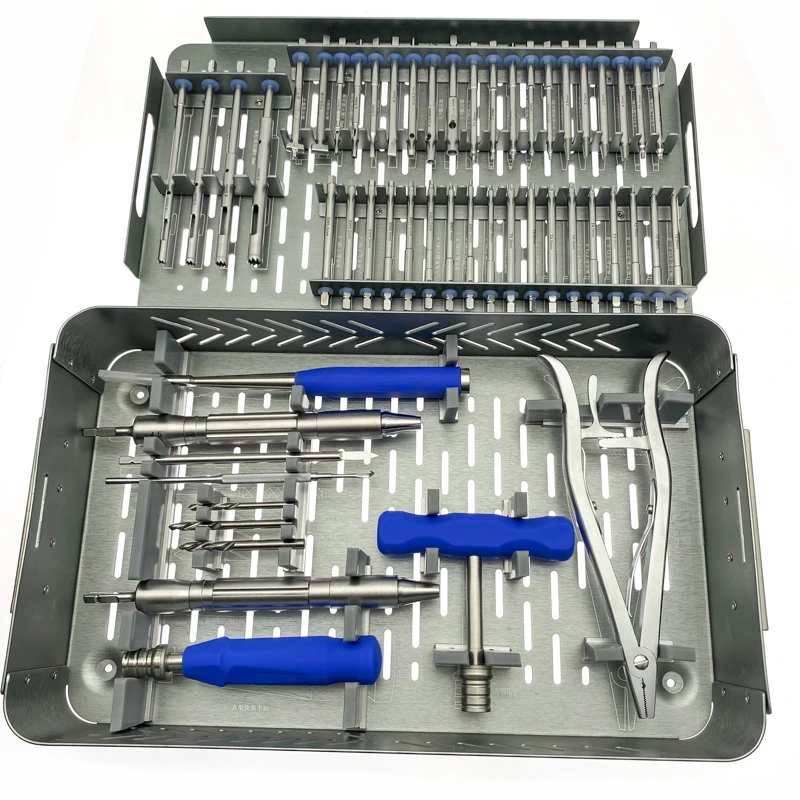 Sustainable Quality Implants & Interventional Materials Orthopedic Implants 5.0 Locking Plate Bone Surgical Instrument Set