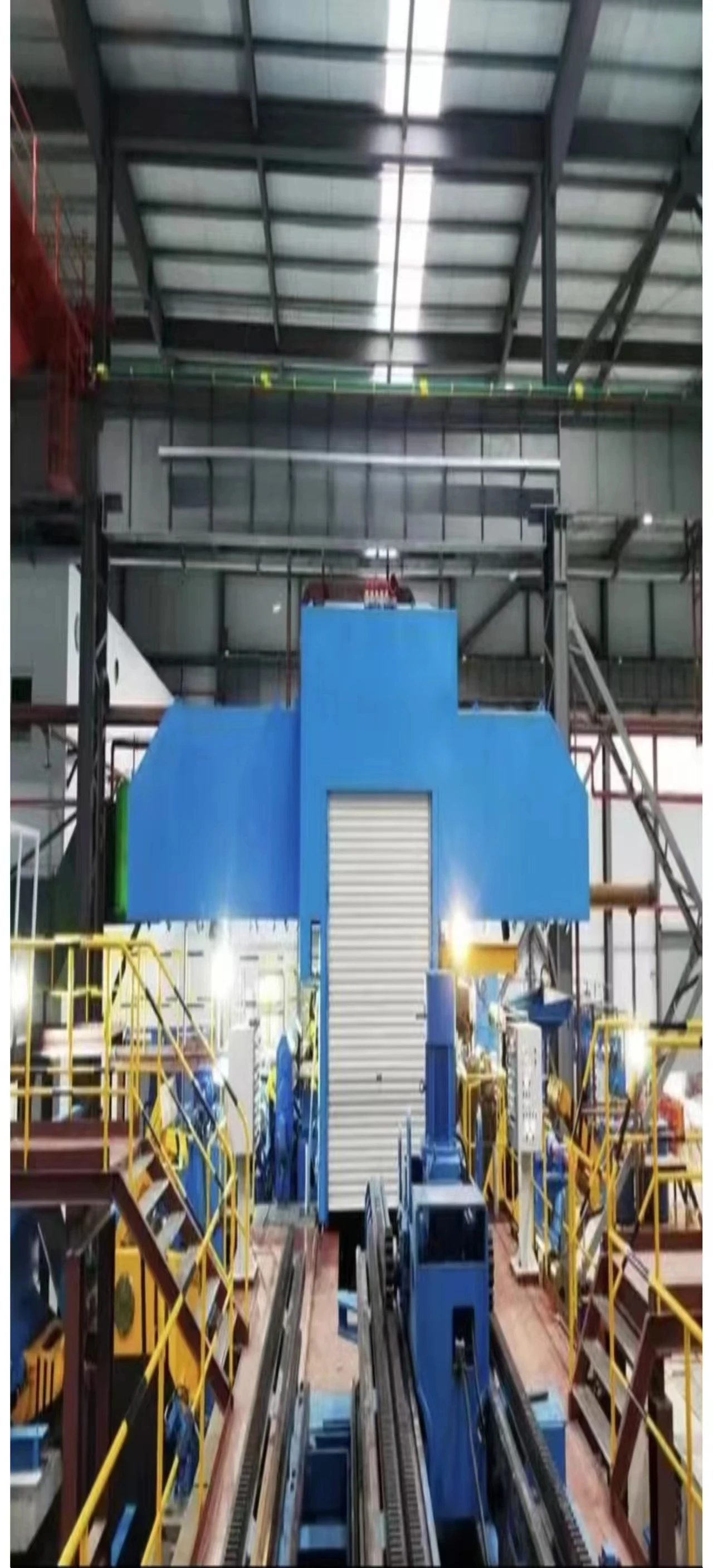 Hydraulic Sectional Single Spiral Auger Blade Screw Flight Cold Rolling Forming Machine