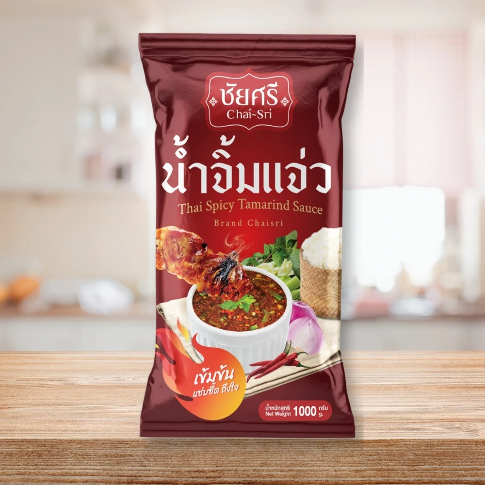 Thai Spicy & Sour Dipping Sauce with Grounded Rice 350ml from High Quality Ingredients 2023 season from Thailand Premium Grade