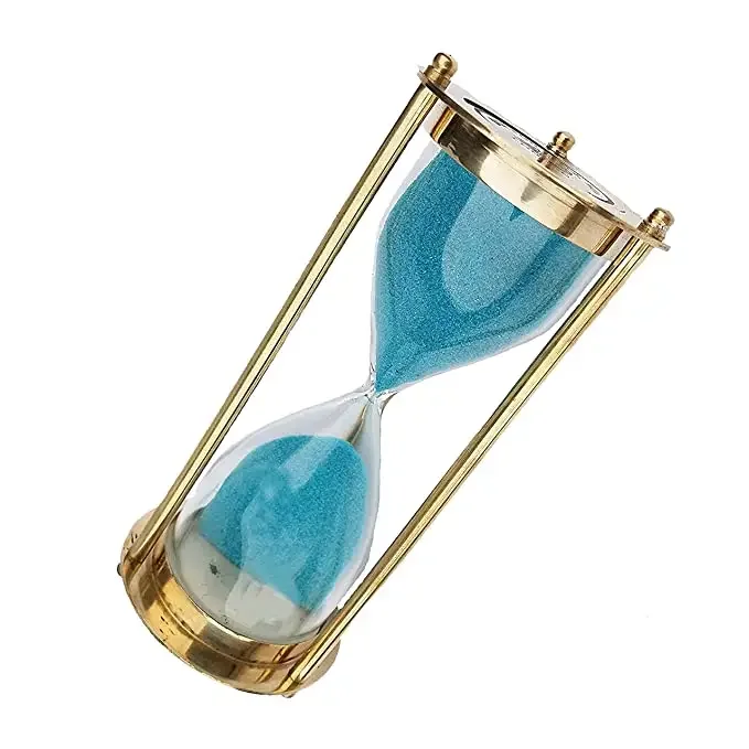 European Style Table Desktop Hourglass Sand Timer hour glasses antique table ware for measuring time Clock Nautical Decor
