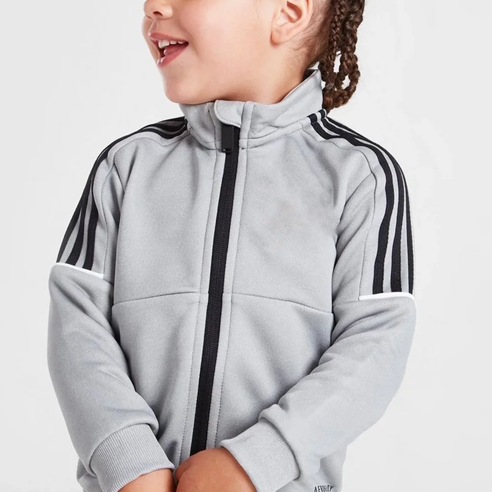 2022 New Arrival 2 Pc Zip Up Breathable Kids Tracksuit / Wholesale Price Customize Clothing Tracksuit Set For Kid Boys