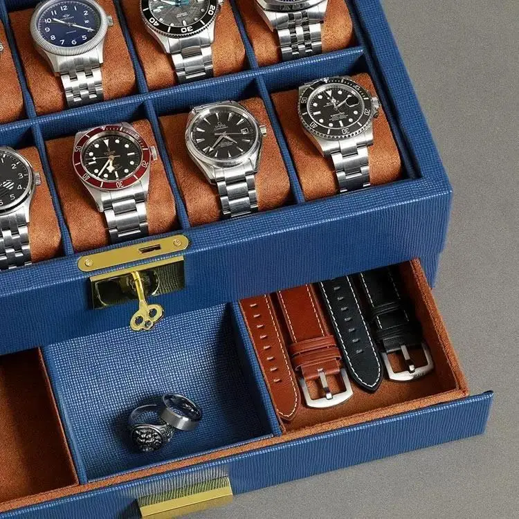 Фабрика WoodBox высококачественный черный рояль автоматическая машина для намотки одинарных часов