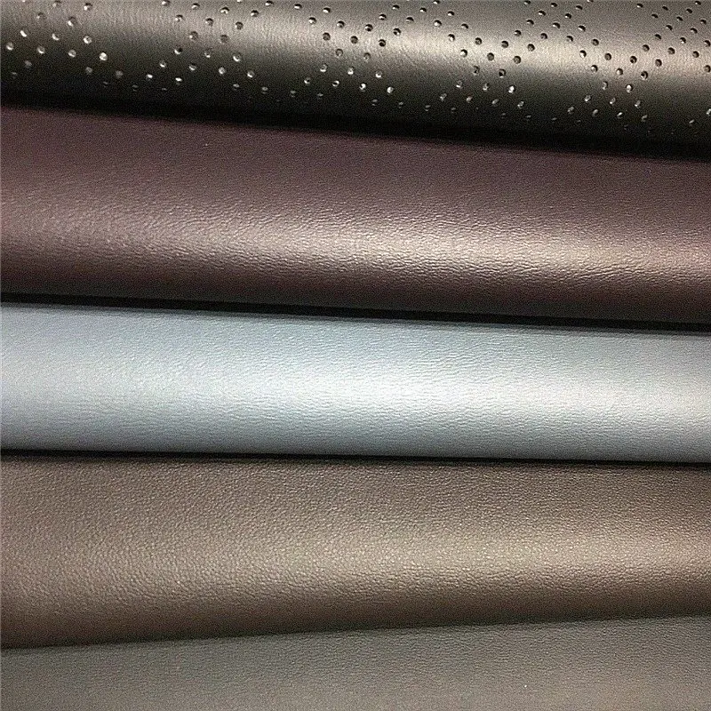 Hot sale All kinds Of Synthetic Faux Leather Designer Vinyl Fabric For Bag Shoes Belts