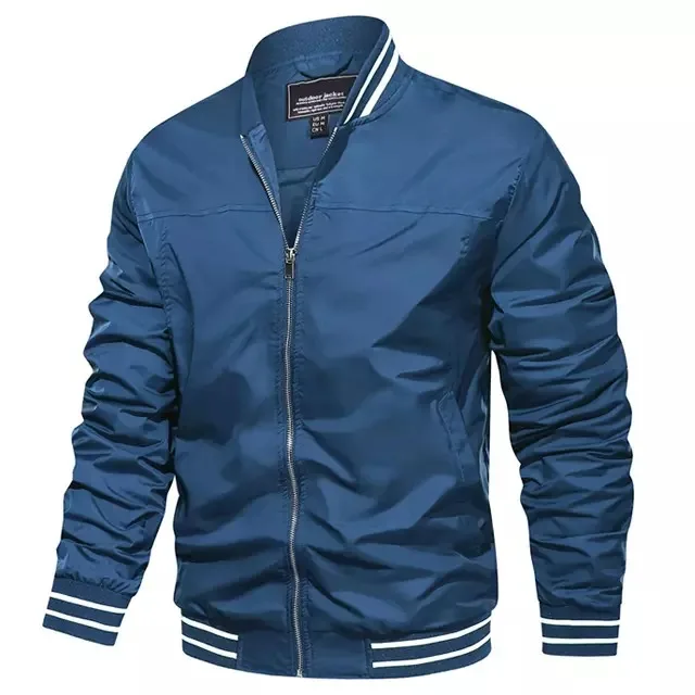 New Model Polyester Varsity Jacket Men Letterman Varsity Leather Jacket