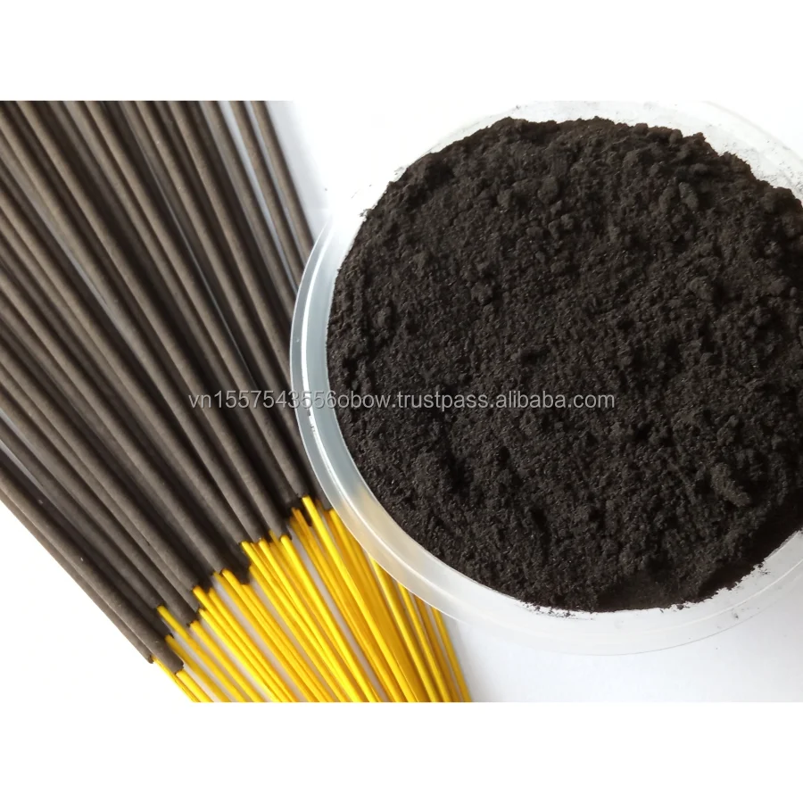 Charcoal Powder Incense for Making Agarbatti With High Mesh Size Quality