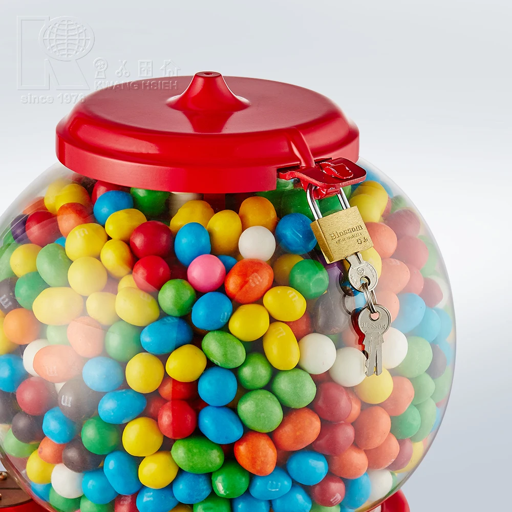 Kwang Hsieh Retro Old Columbia Metal Candy Gumball Machine