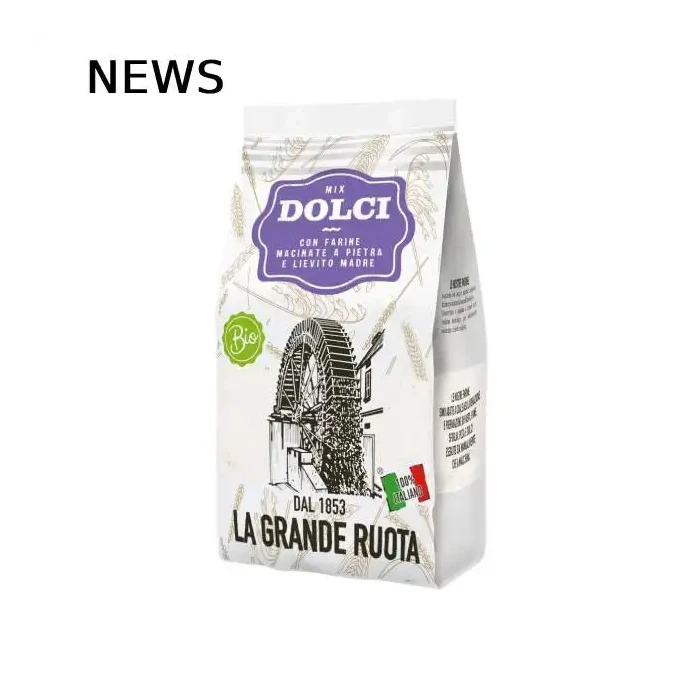 100% made in Italy soft wheat flour mixed with common wheat starch and roasted soy flour 800gr mix for pastry organic