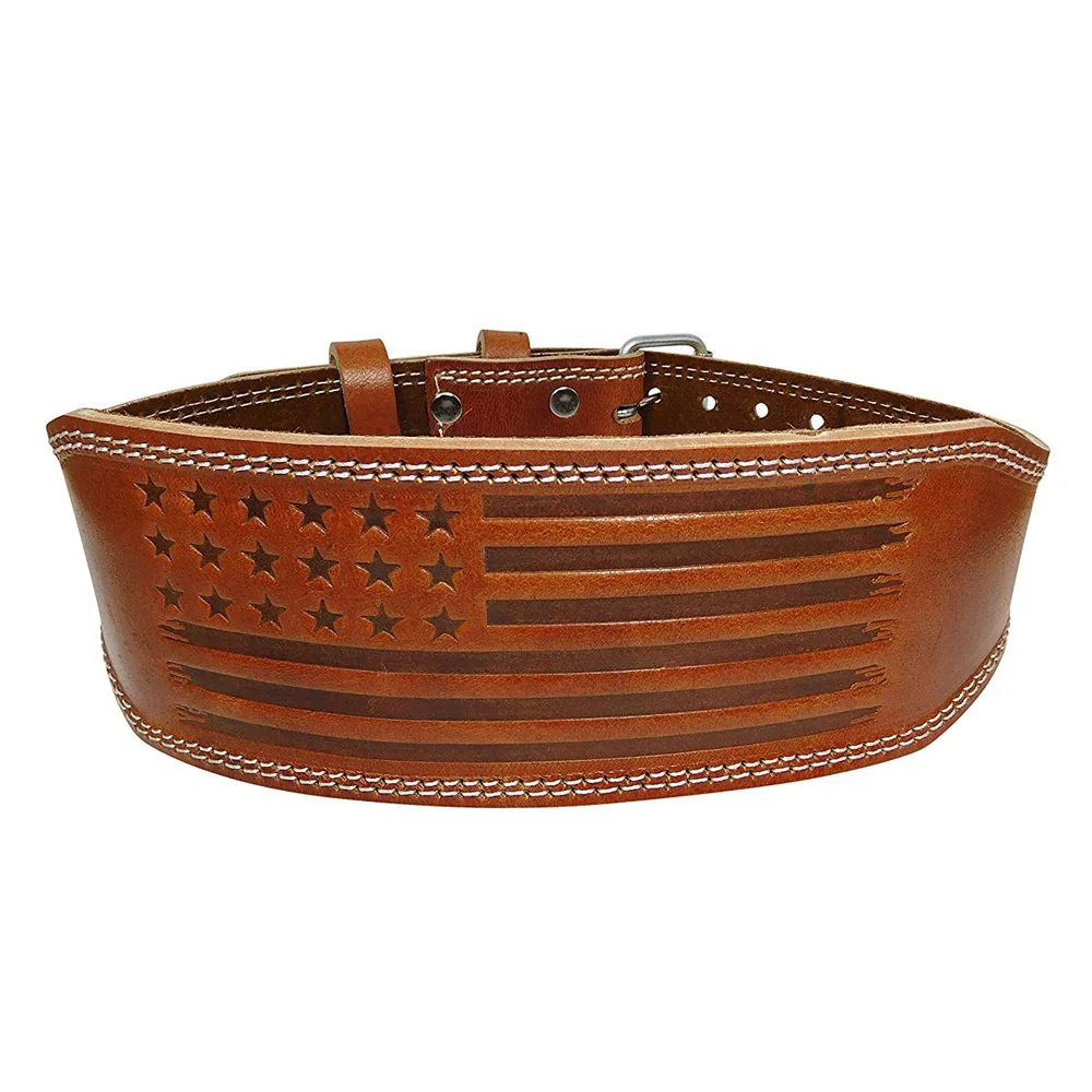 Pu Leather Weightlifting Belt Gym Fitness Powerlifting Back Support Power Training Weight Lifting Belt