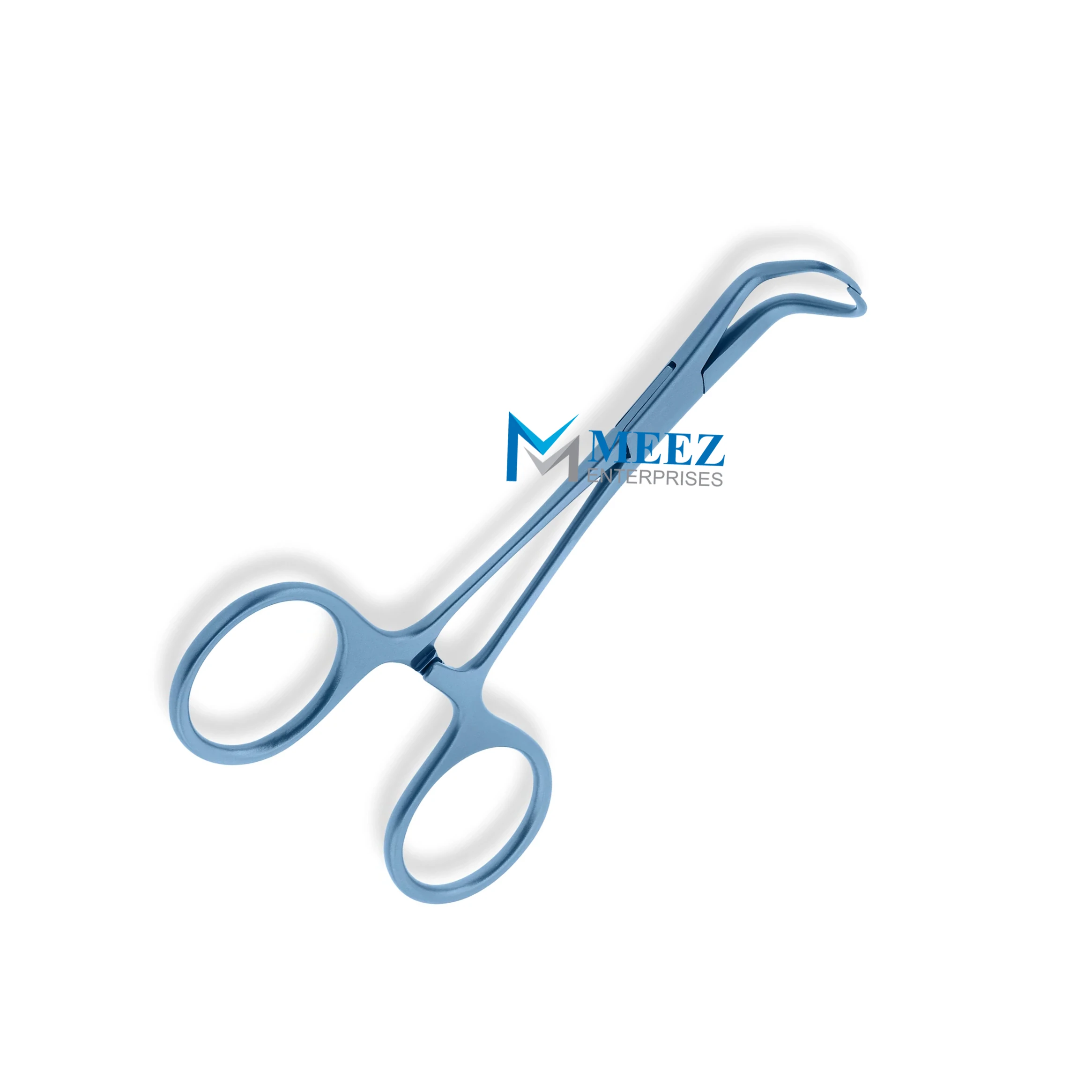 Latest Design Wholesale Hemostatic Forceps 90 Degree Curved Surgical Veterinary Clamping Forceps