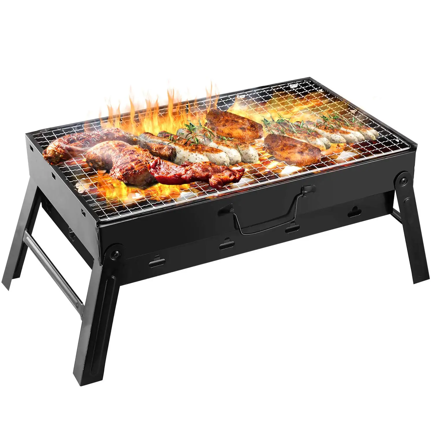 Wholesale BBQ Tool Apron Barbecue Apron Barbeque Grill Tool Set Christmas Space Men Black Laser Print Party Accessories Chinese