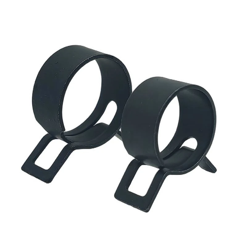 10mm bandwidth 0.8mm thickness spring hose clamp