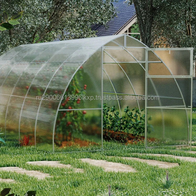 Лидер продаж теплица Kapelka садовый туннель для выращивания растений в форме капли снег не попадает на крышу