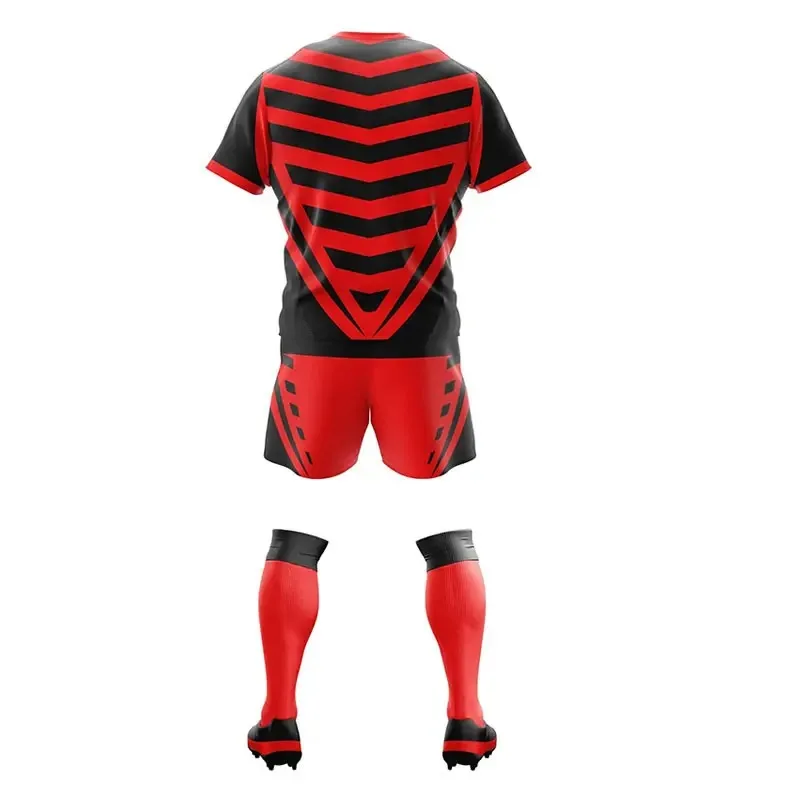 Cheap Breathable Men Rugby Uniform Set Custom Sublimate Bulk Rugby Shirt Rugby Team Jersey Uniform