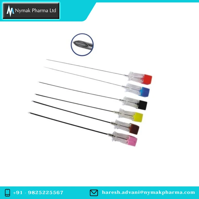 medical disposable spinal needle 16g 18g 20g 22g 25g with low price Disposable Anesthesia Spinal Needle